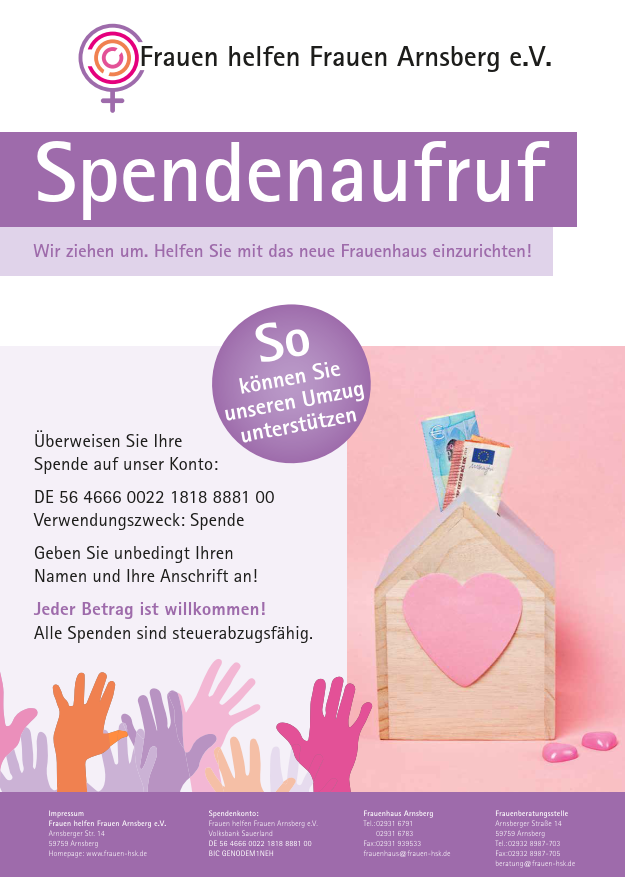 Spendenaufruf